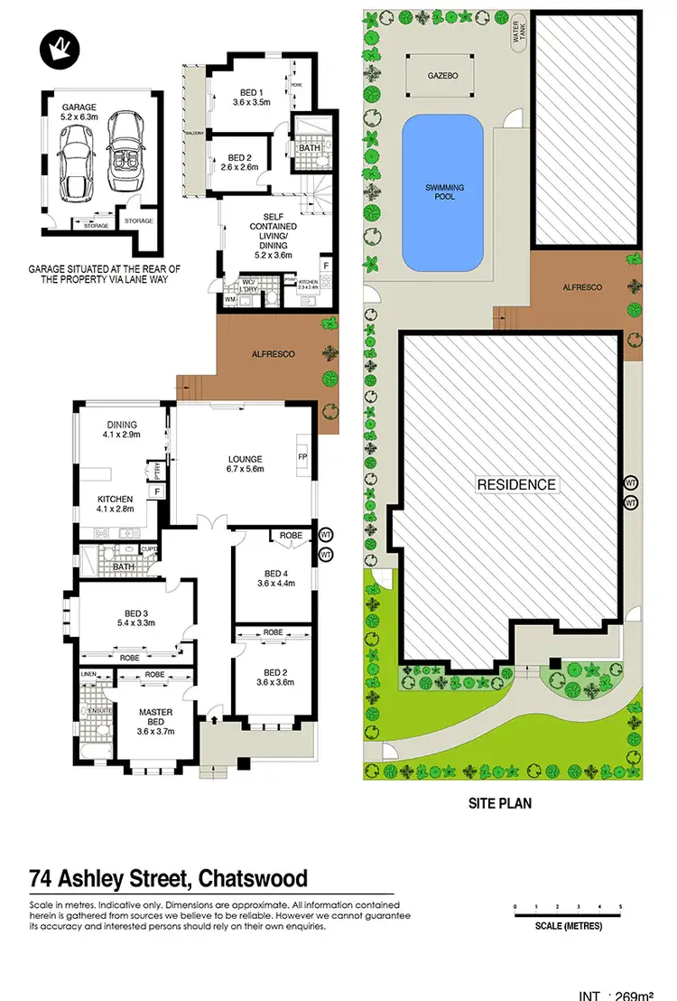 Floorplan of Homely house listing, 74 Ashley Street, Chatswood NSW 2067