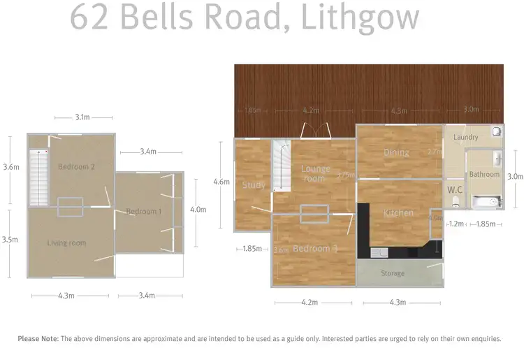 Floorplan of Homely house listing, 62 Bells Road, Lithgow NSW 2790