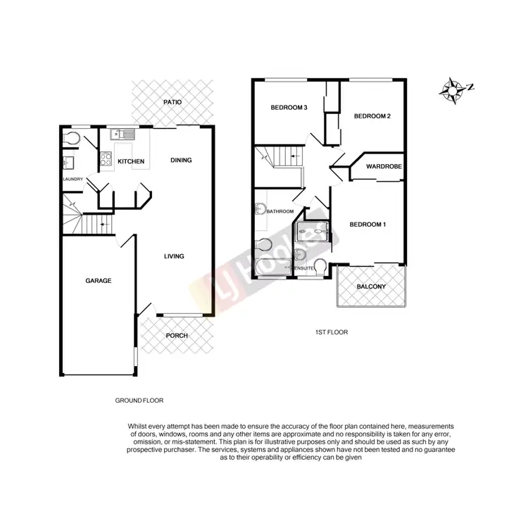 Floorplan of Homely townhouse listing, 7/152 Lister Street, Sunnybank QLD 4109