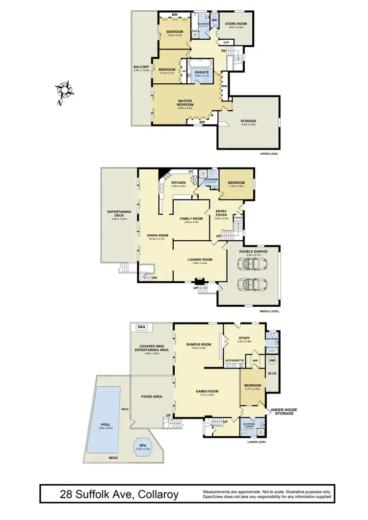 Floorplan of Homely house listing, 28 Suffolk Avenue, Collaroy NSW 2097