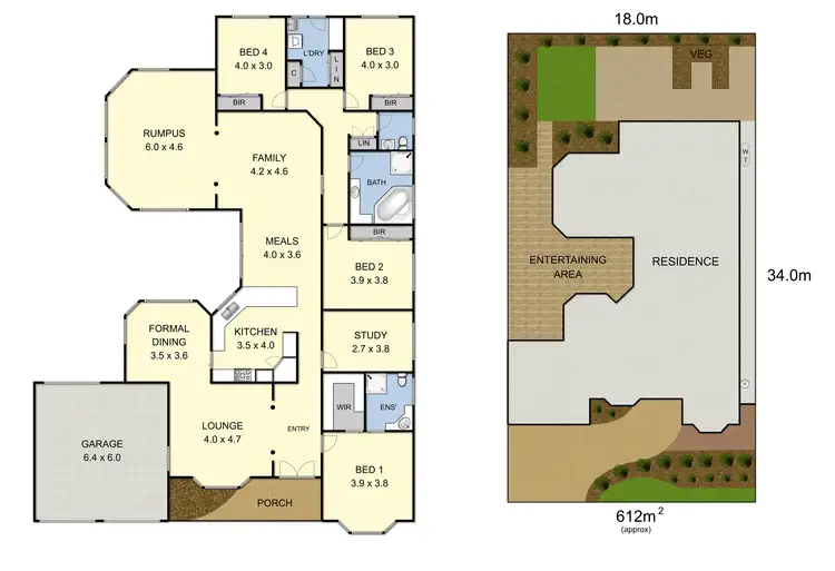 Floorplan of Homely house listing, 74 Glastonbury Circuit, Point Cook VIC 3030