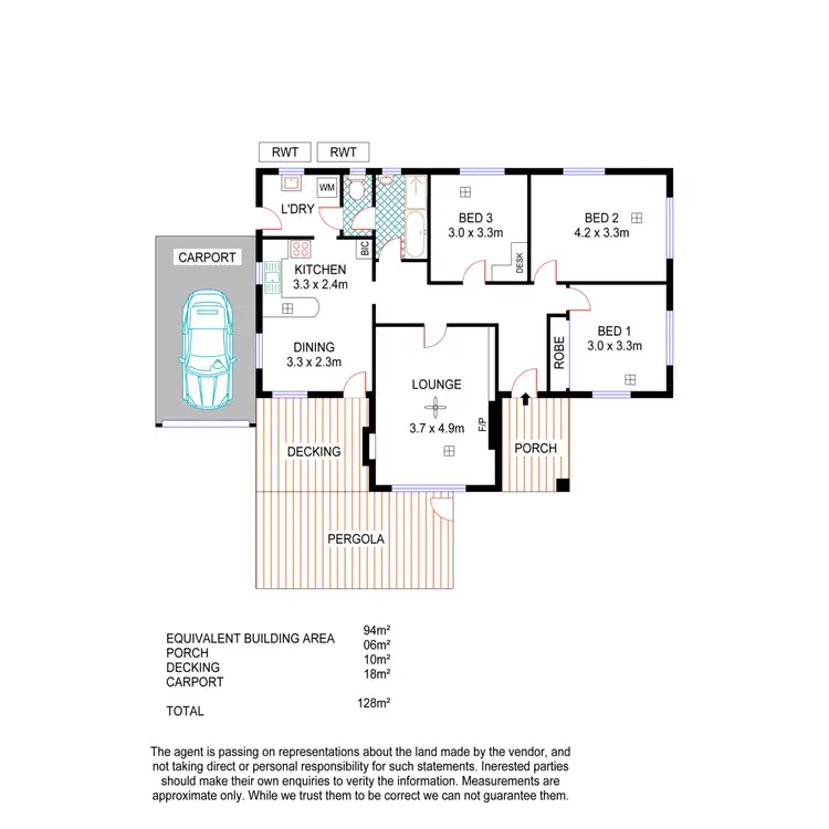 Floorplan of Homely house listing, 36 Brown Terrace, Salisbury SA 5108