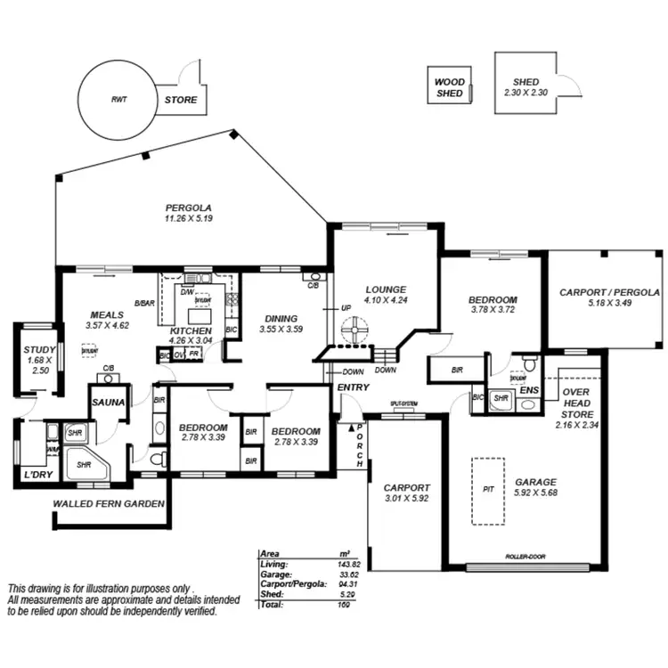Floorplan of Homely house listing, 7 Ludgate Hill Road, Aldgate SA 5154