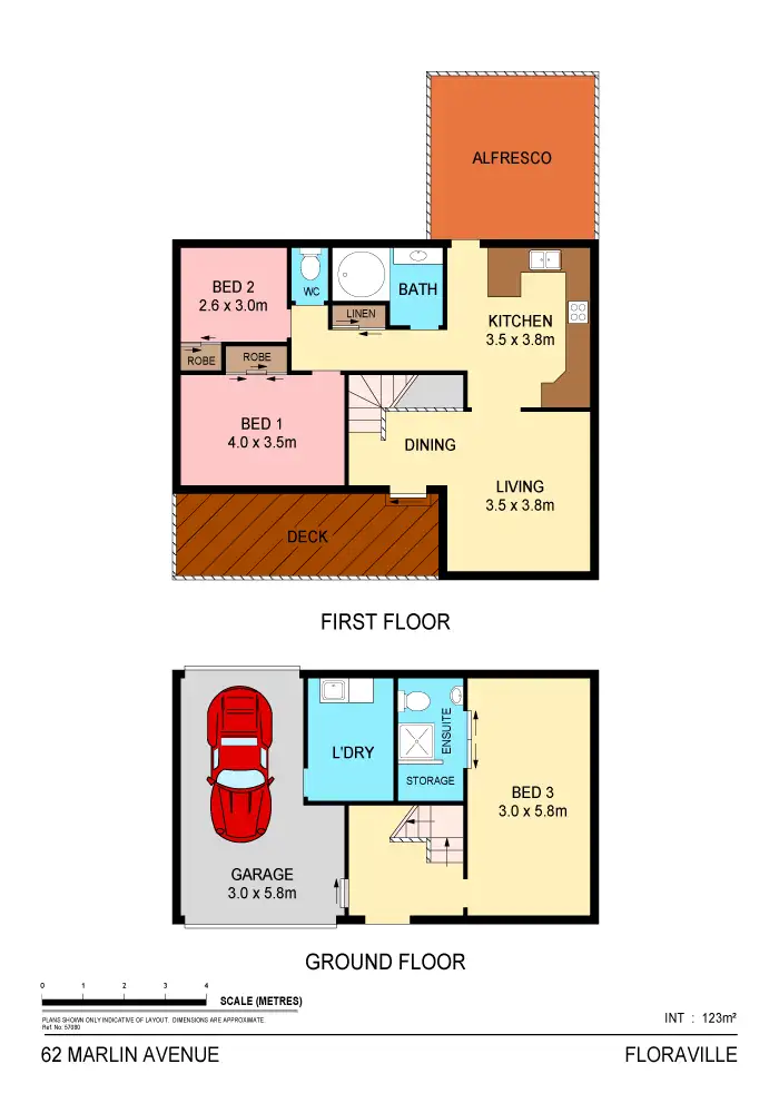 Floorplan of Homely house listing, 62 Marlin Avenue, Floraville NSW 2280