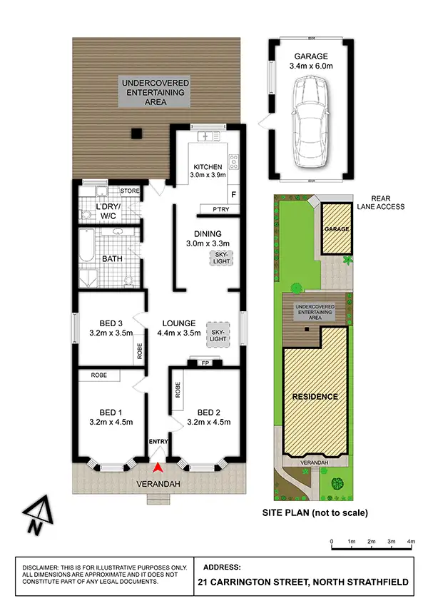 Floorplan of Homely house listing, 21 Carrington Street, North Strathfield NSW 2137