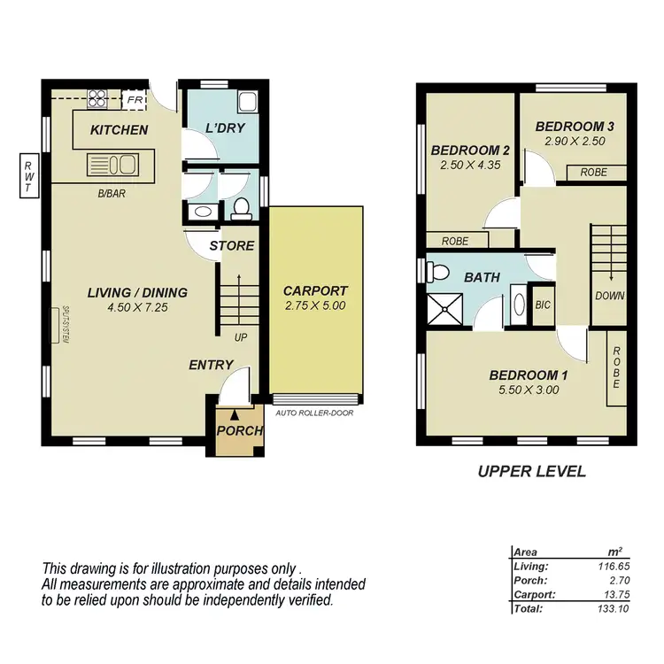 Floorplan of Homely house listing, 1 Liverpool Place, Elizabeth Park SA 5113