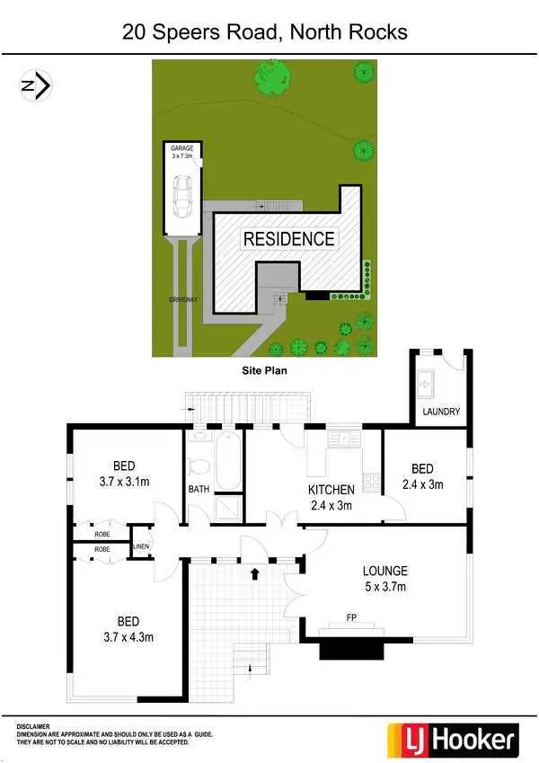 Floorplan of Homely house listing, 20 Speers Road, North Rocks NSW 2151