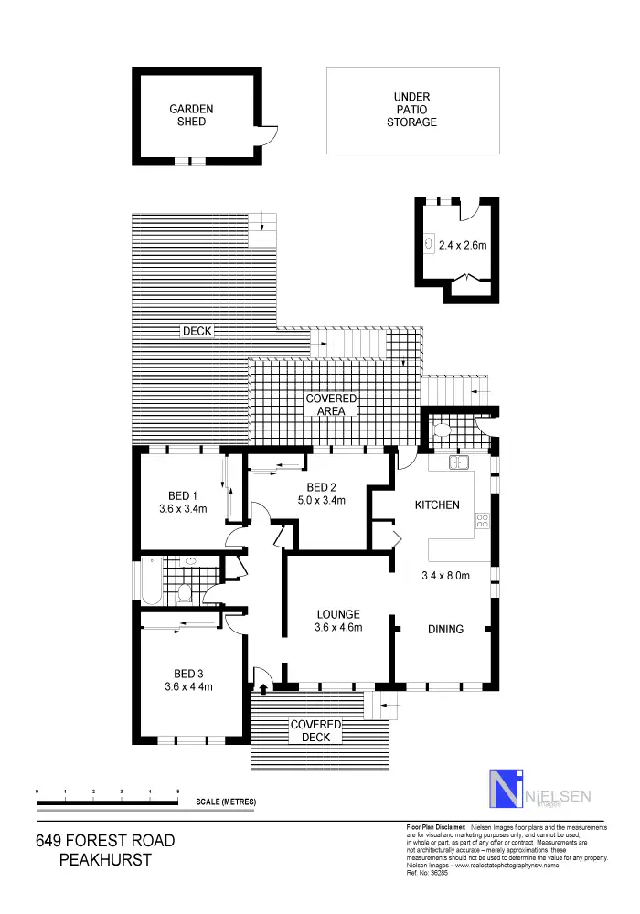 Floorplan of Homely house listing, 649 Forest Road, Peakhurst NSW 2210