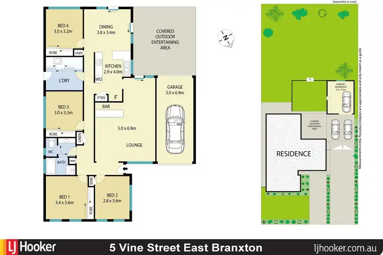 Floorplan of Homely house listing, 5 Vine Street, East Branxton NSW 2335