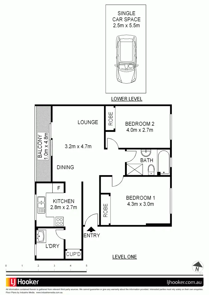 Floorplan of Homely apartment listing, 2/27-31 Sheffield Street, Merrylands NSW 2160