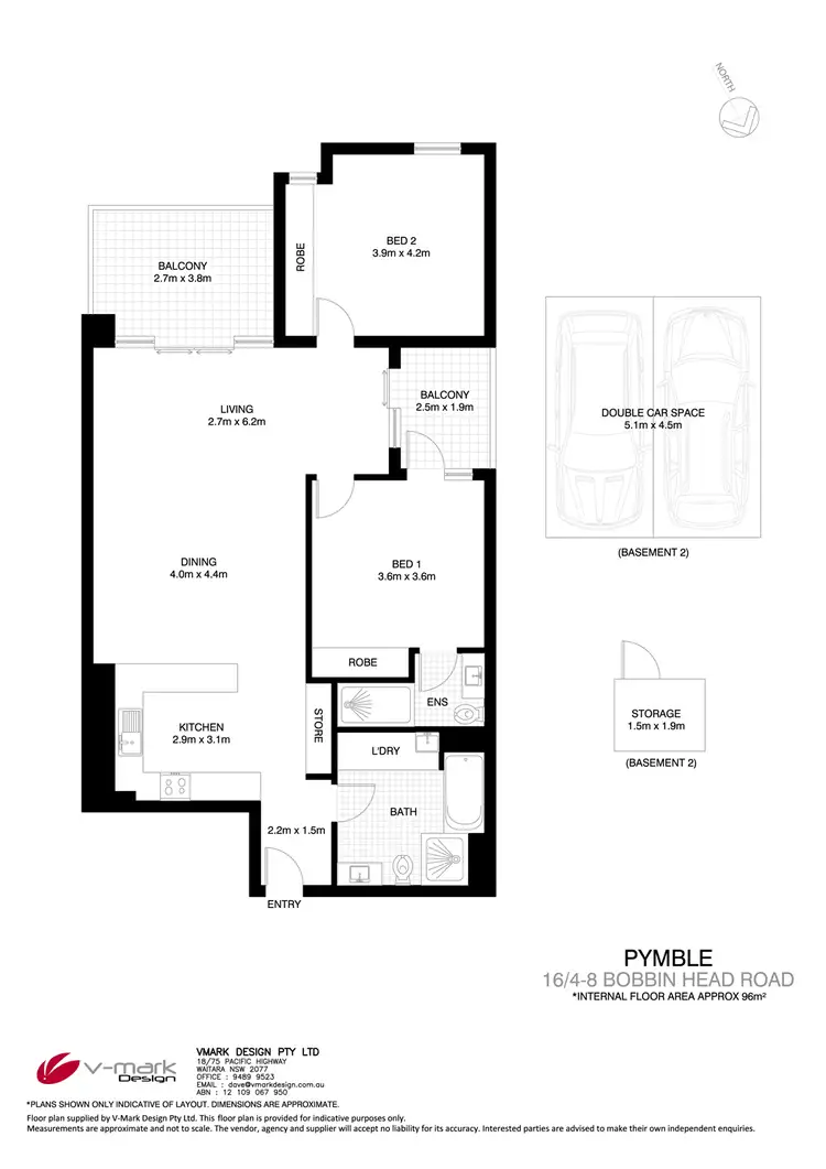 Floorplan of Homely apartment listing, 16/4-8 Bobbin Head Road, Pymble NSW 2073