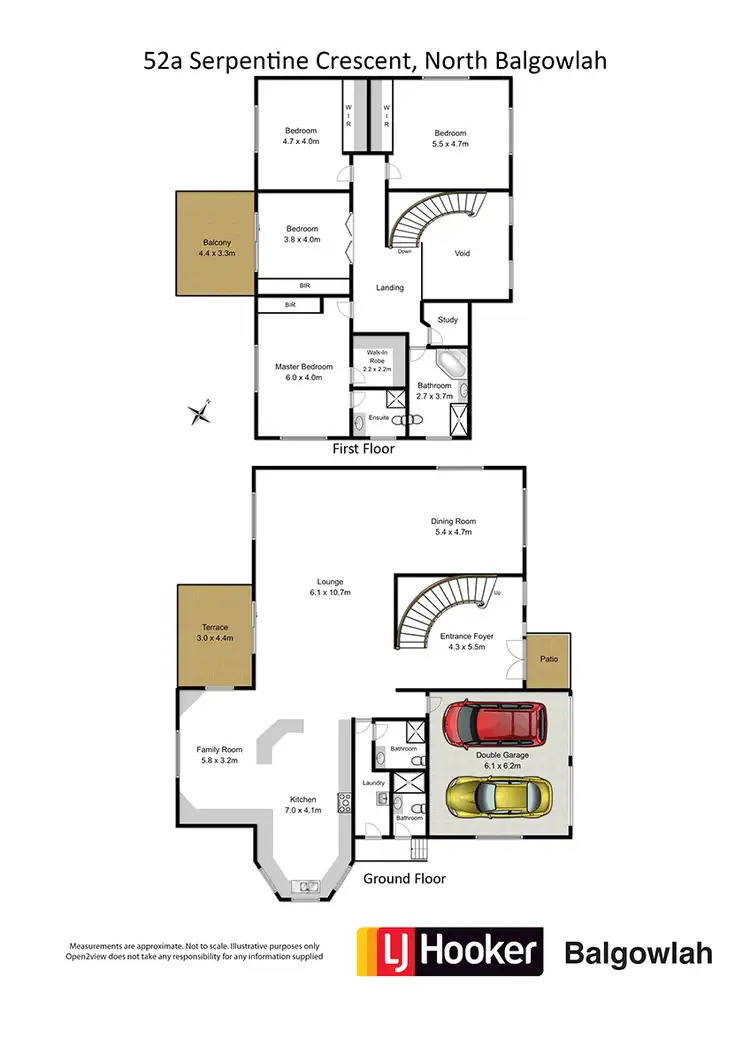 Floorplan of Homely house listing, 52a Serpentine Crescent, North Balgowlah NSW 2093
