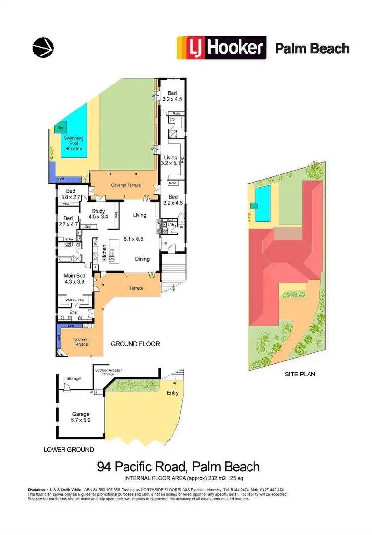 Floorplan of Homely house listing, 94 Pacific Road, Palm Beach NSW 2108