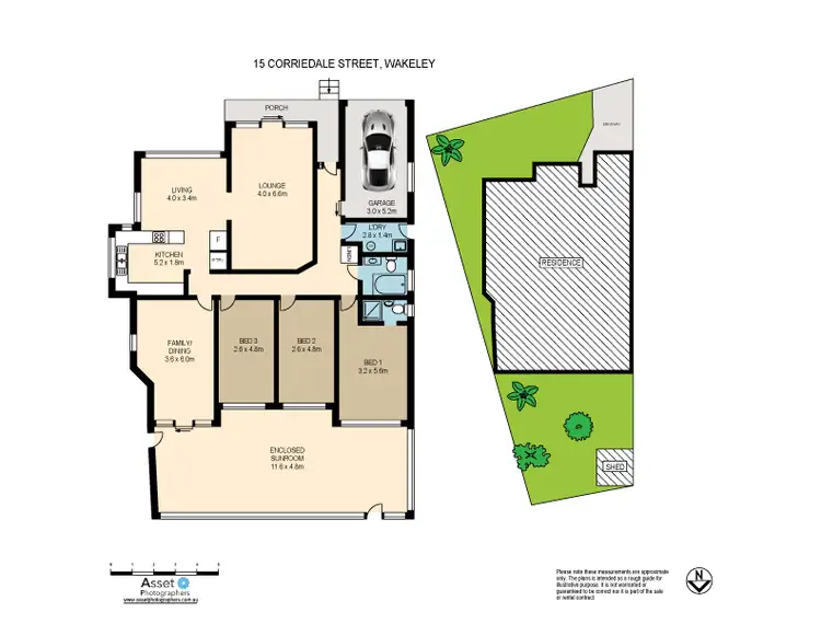 Floorplan of Homely house listing, 15 Corriedale Street, Wakeley NSW 2176