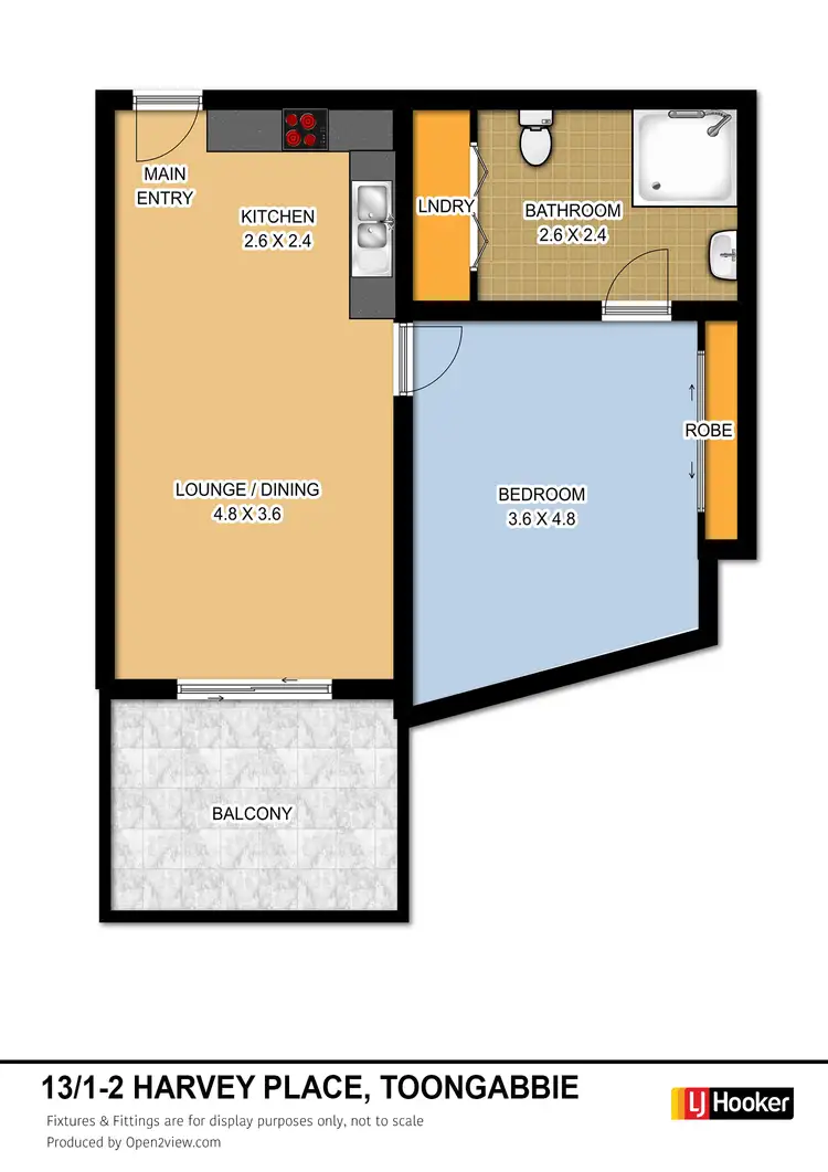 Floorplan of Homely house listing, 13/1-2 Harvey Place, Toongabbie NSW 2146