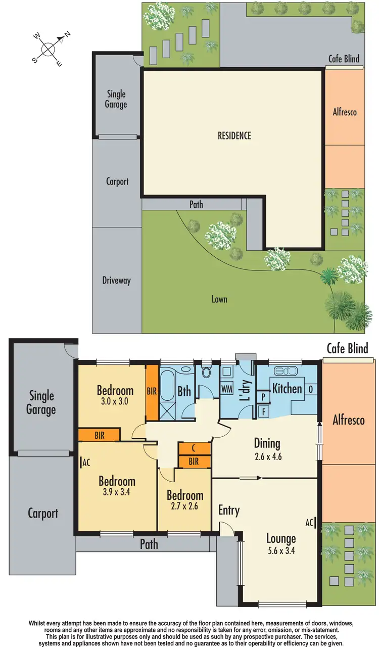 Floorplan of Homely unit listing, 3/91 Pultney Street, Dandenong VIC 3175