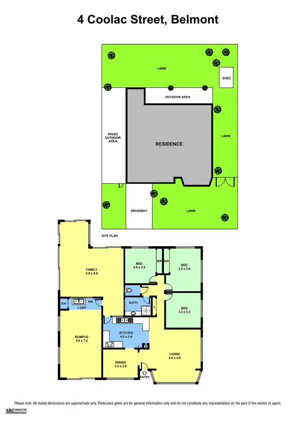 Floorplan of Homely house listing, 4 Coolac Street, Belmont QLD 4153