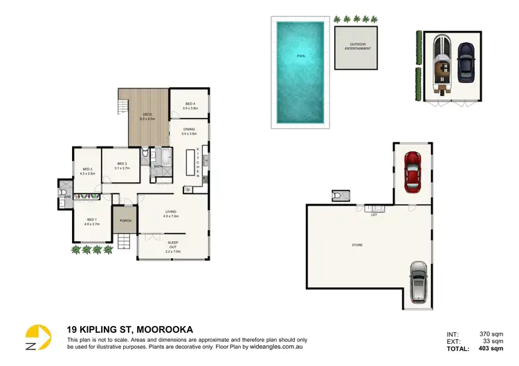 Floorplan of Homely house listing, 19 Kipling Street, Moorooka QLD 4105