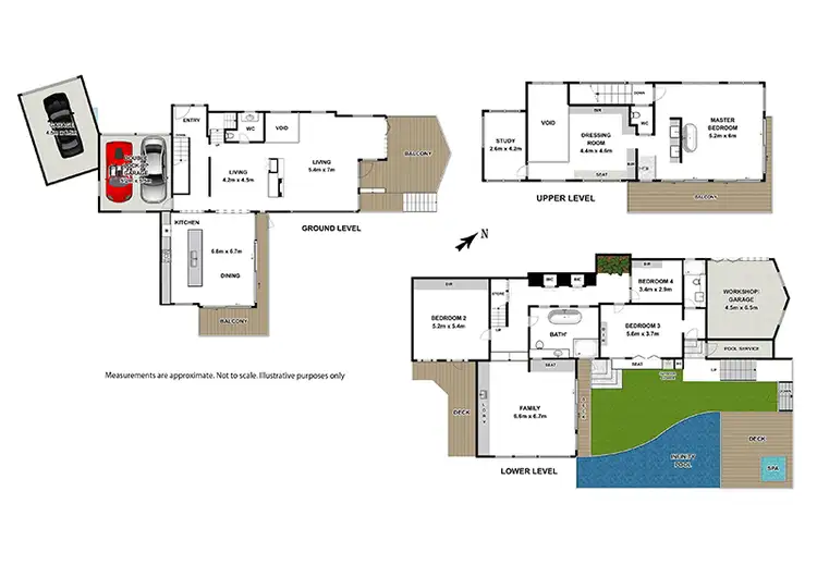 Floorplan of Homely house listing, 5 The Pinnacle, Bilgola Plateau NSW 2107