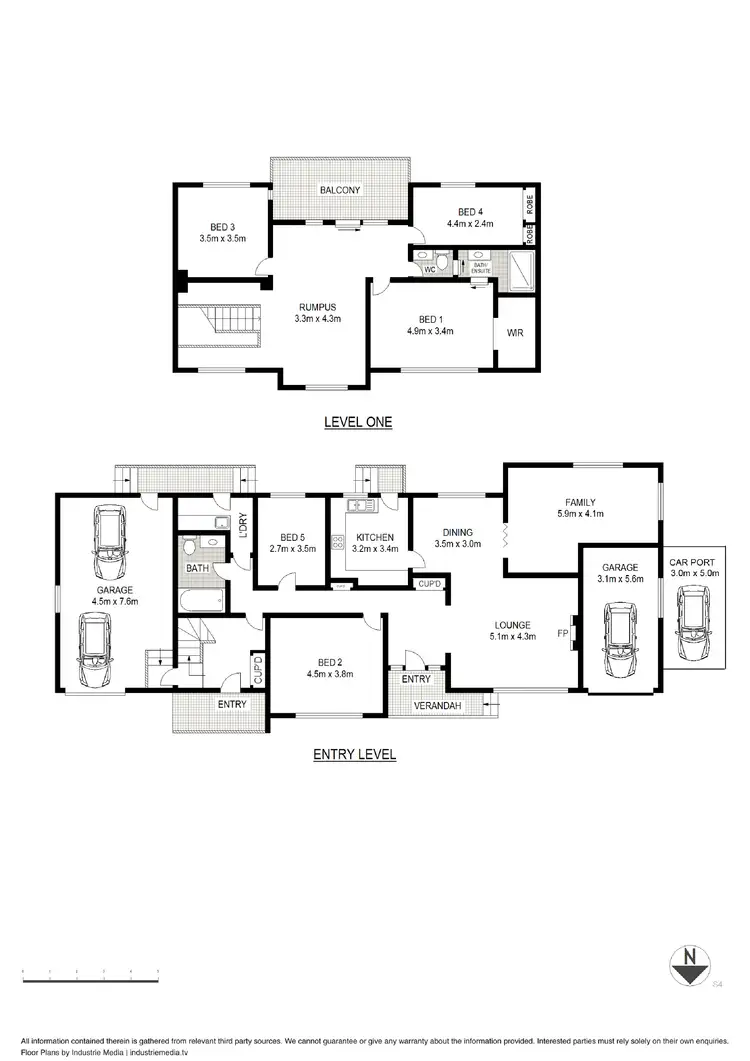 Floorplan of Homely house listing, 5 Alice Street, Turramurra NSW 2074