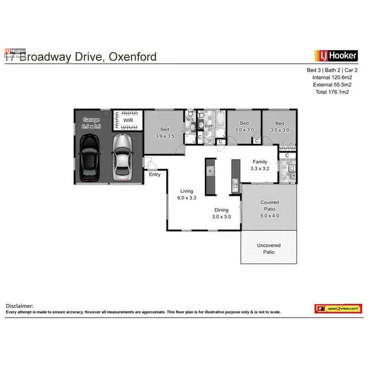 Floorplan of Homely house listing, 17 Broadway Street, Oxenford QLD 4210
