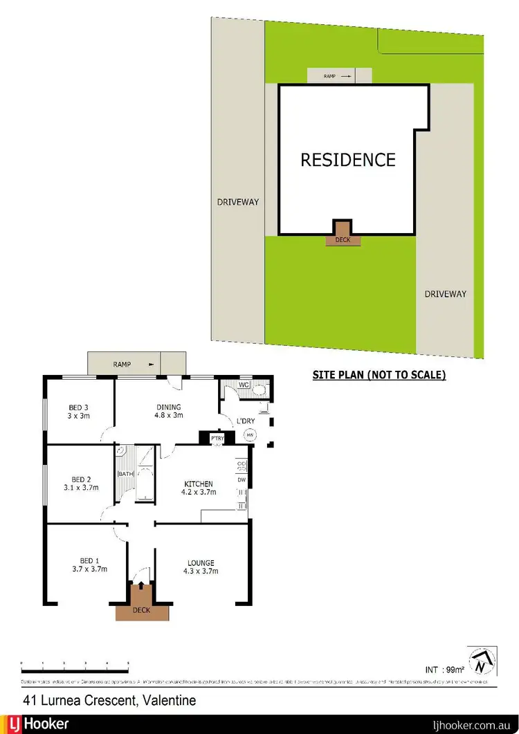 Floorplan of Homely house listing, 41 Lurnea Crescent, Valentine NSW 2280
