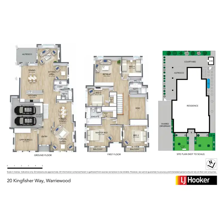Floorplan of Homely house listing, 20 Kingfisher Way, Warriewood NSW 2102
