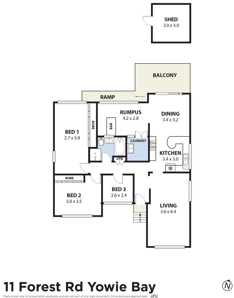 Floorplan of Homely house listing, 11 Forest Road, Yowie Bay NSW 2228
