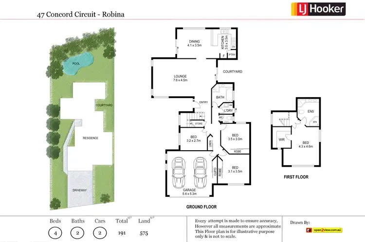 Floorplan of Homely house listing, 47 Concord Circuit, Robina QLD 4226