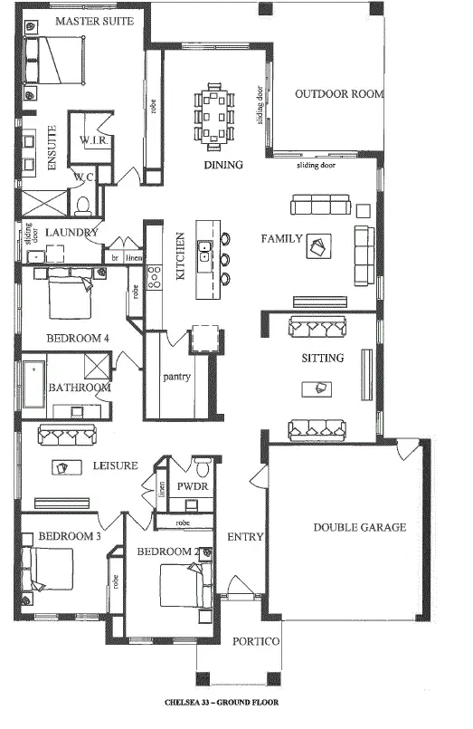 Floorplan of Homely house listing, 3 Parry Place, Craigieburn VIC 3064