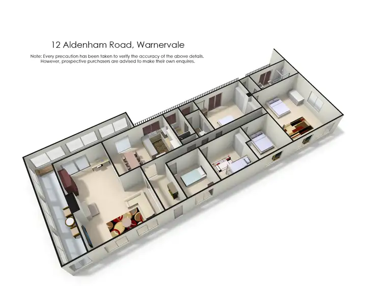 Floorplan of Homely house listing, 12 Aldenham Road, Warnervale NSW 2259