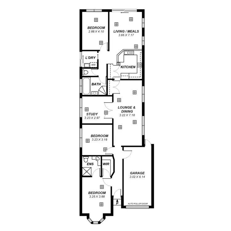 Floorplan of Homely house listing, 46A Floriedale Road, Greenacres SA 5086