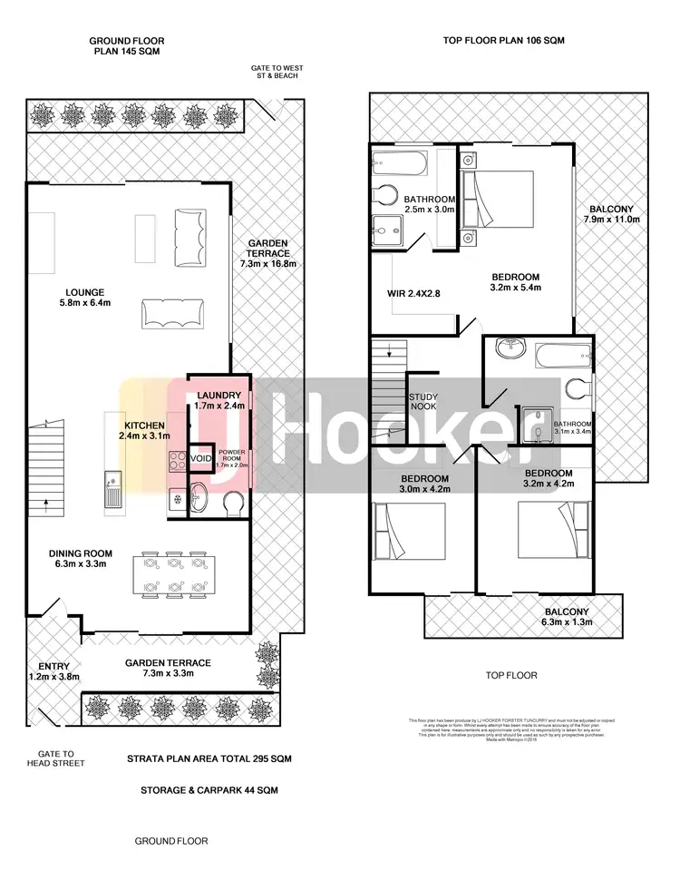 Floorplan of Homely unit listing, 105/21 Head Street 'The Strand', Forster NSW 2428