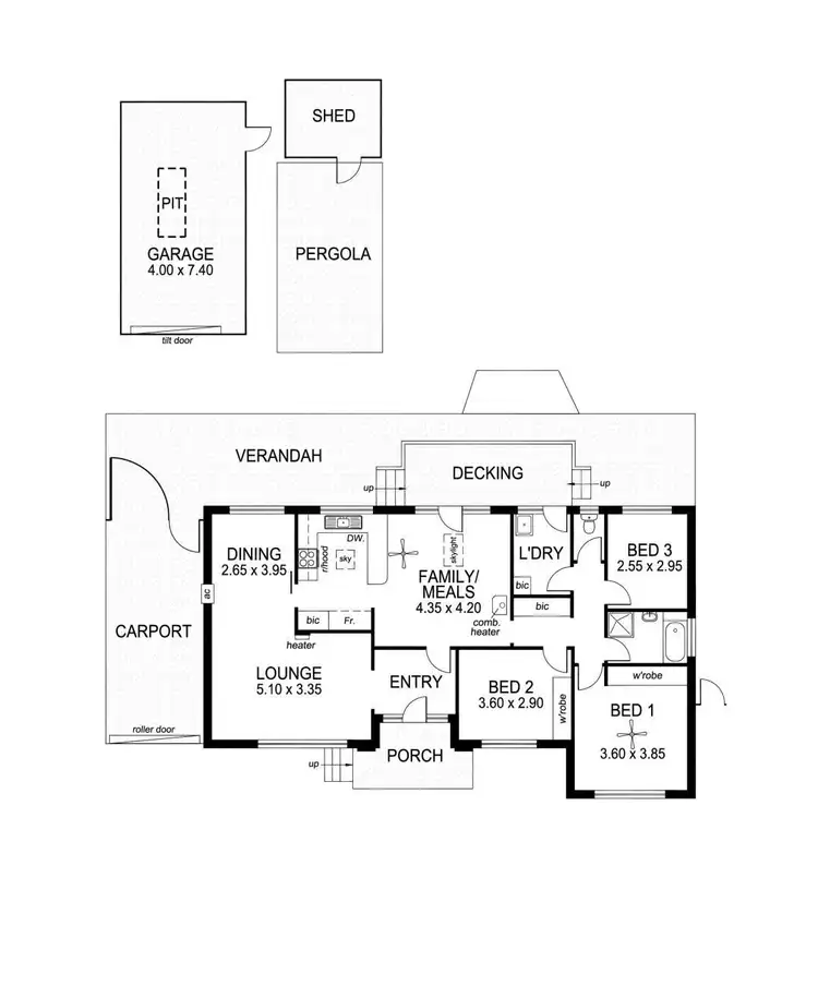 Floorplan of Homely house listing, 7 Merlot Street, Reynella East SA 5161