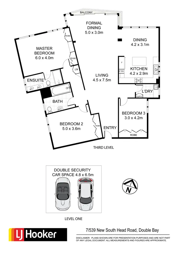 Floorplan of Homely apartment listing, 7/539 New South Head Road, Double Bay NSW 2028