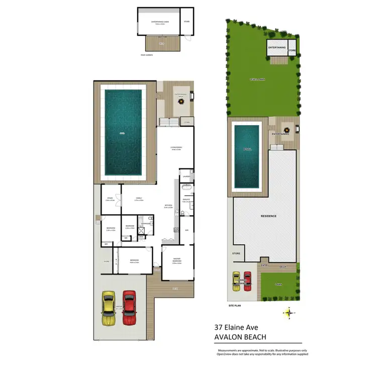Floorplan of Homely house listing, 37 Elaine Avenue, Avalon NSW 2107