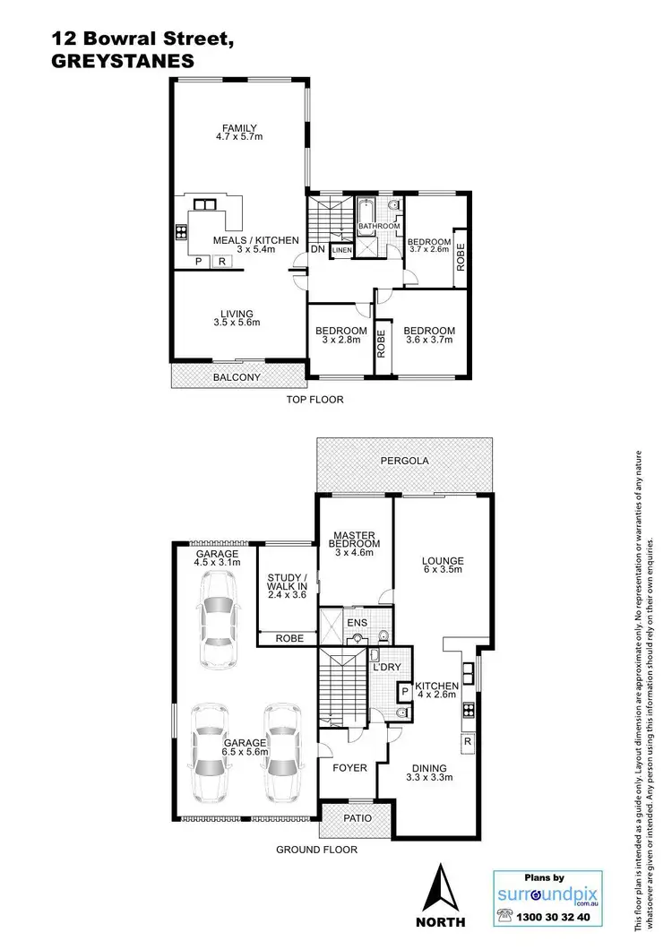 Floorplan of Homely house listing, 12 Bowral St, Greystanes NSW 2145