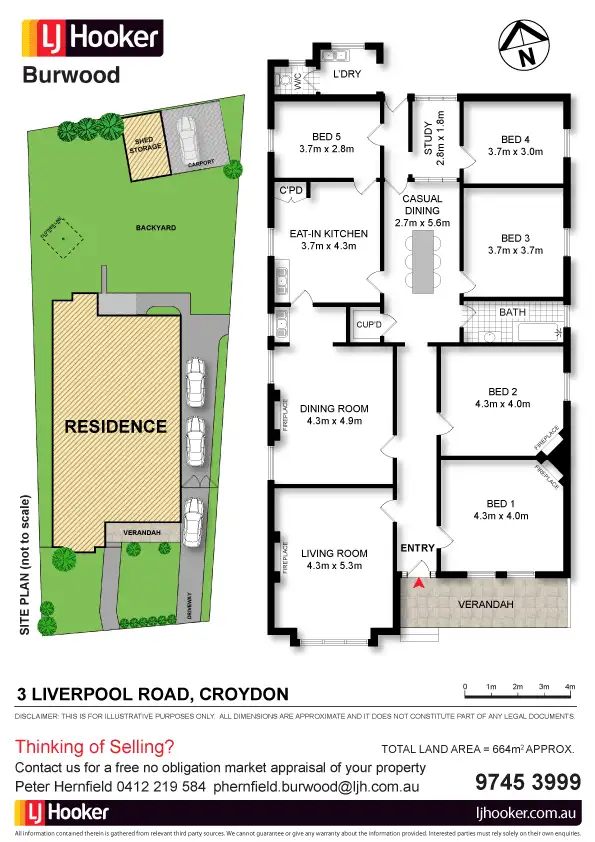 Floorplan of Homely house listing, 3 Liverpool Road, Croydon NSW 2132