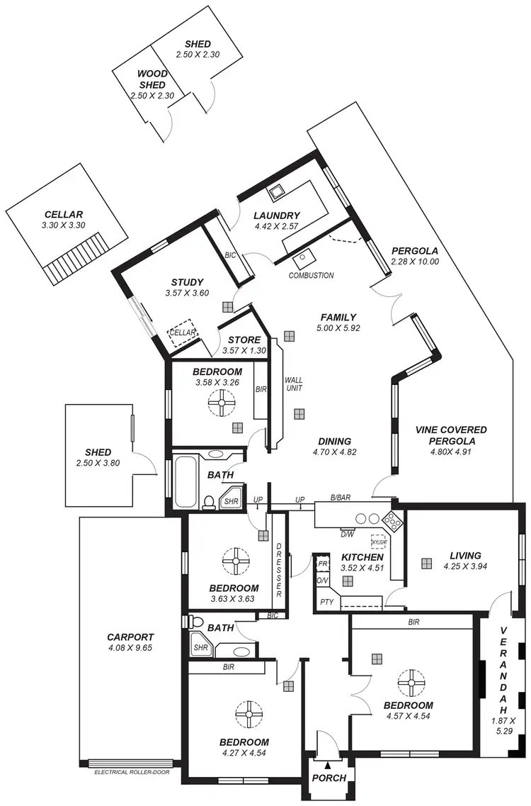 Floorplan of Homely house listing, 15 Hamilton Street, Erindale SA 5066