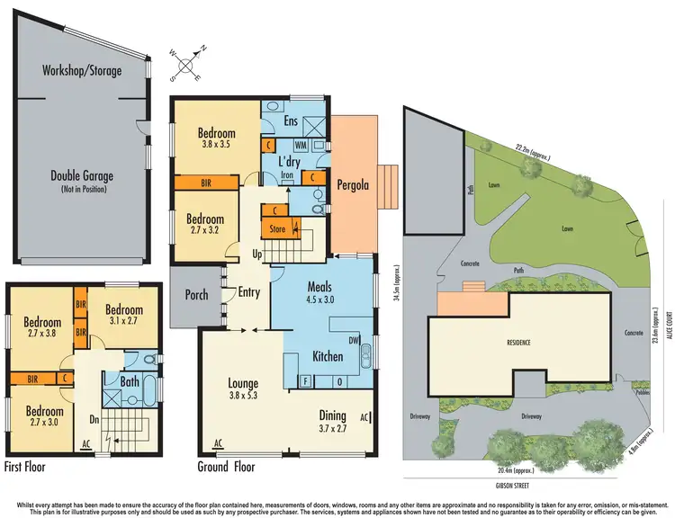 Floorplan of Homely house listing, 1 Alice Court, Hallam VIC 3803