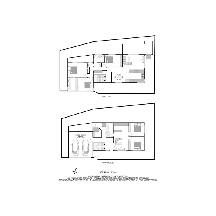 Floorplan of Homely house listing, 2/57 Numeralla Avenue, Ashmore QLD 4214