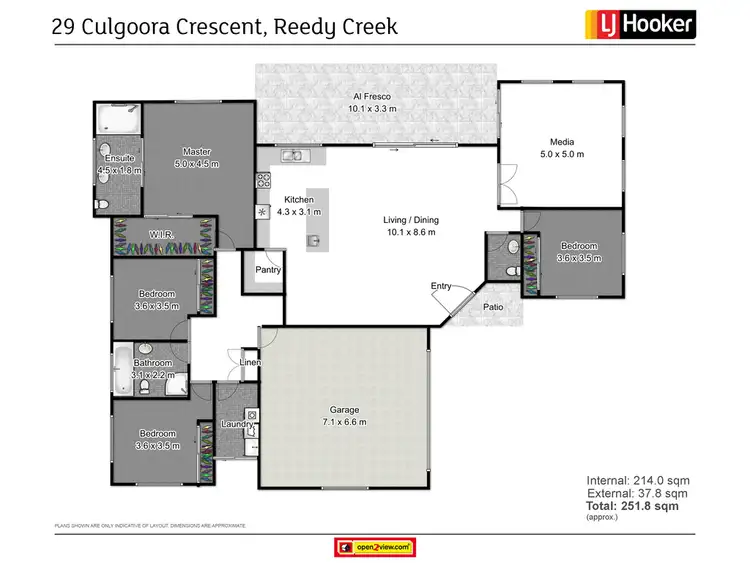 Floorplan of Homely house listing, 29 Culgoora Crescent, Reedy Creek QLD 4227