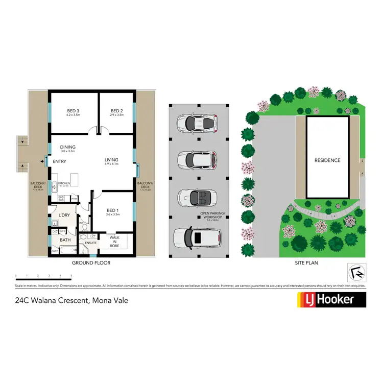 Floorplan of Homely house listing, 24C Walana Crescent, Mona Vale NSW 2103
