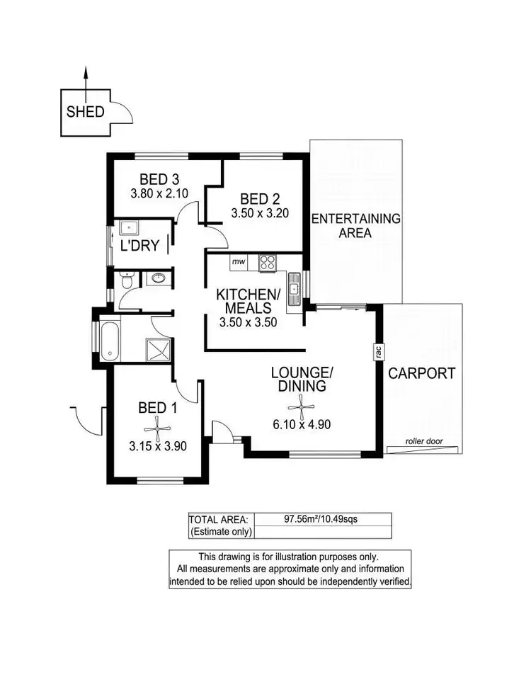 Floorplan of Homely house listing, 27 Springpark Circuit, Aberfoyle Park SA 5159
