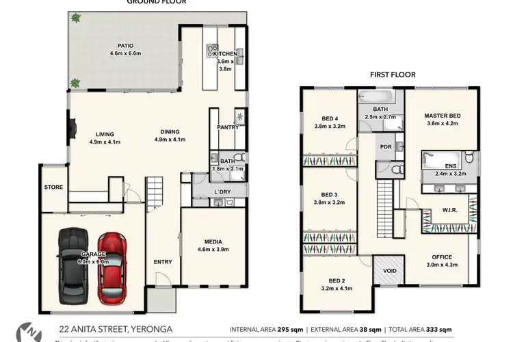Floorplan of Homely house listing, 22 Anita Street, Yeronga QLD 4104