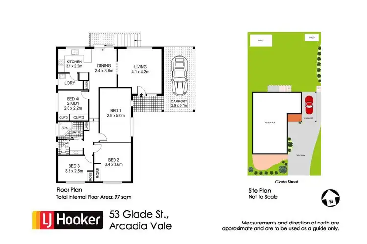 Floorplan of Homely house listing, 53 Glade Street, Arcadia Vale NSW 2283