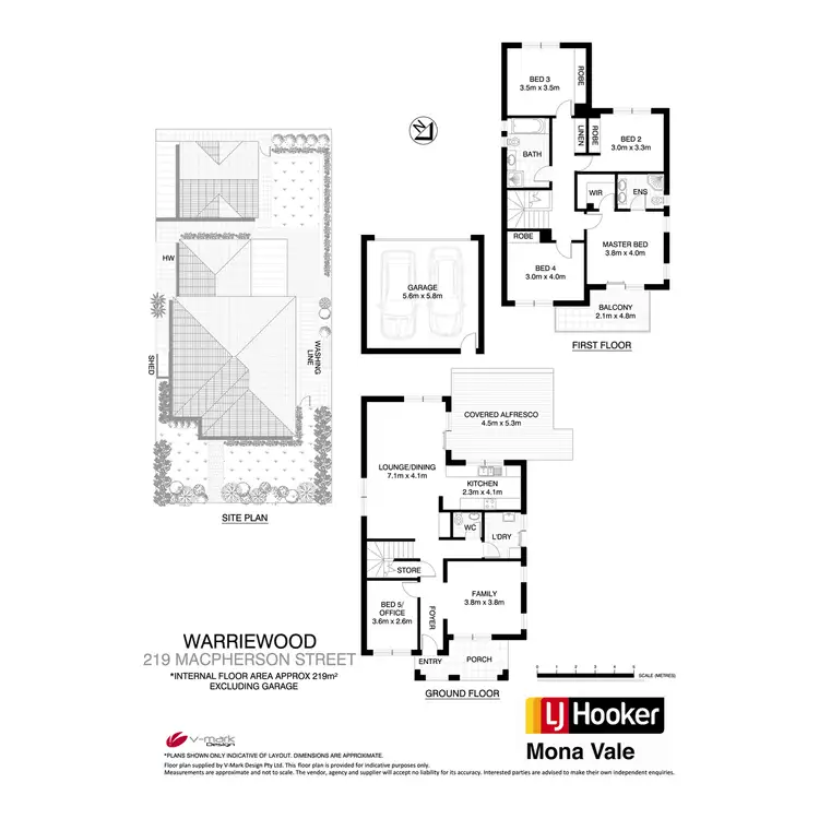 Floorplan of Homely house listing, 219 Macpherson Street, Warriewood NSW 2102