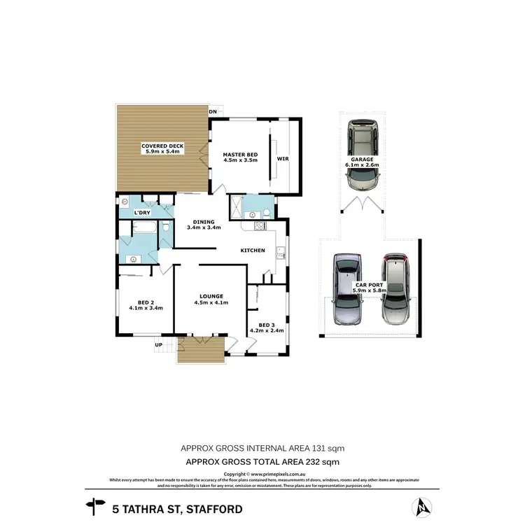 Floorplan of Homely house listing, 5 Tathra Street, Stafford QLD 4053