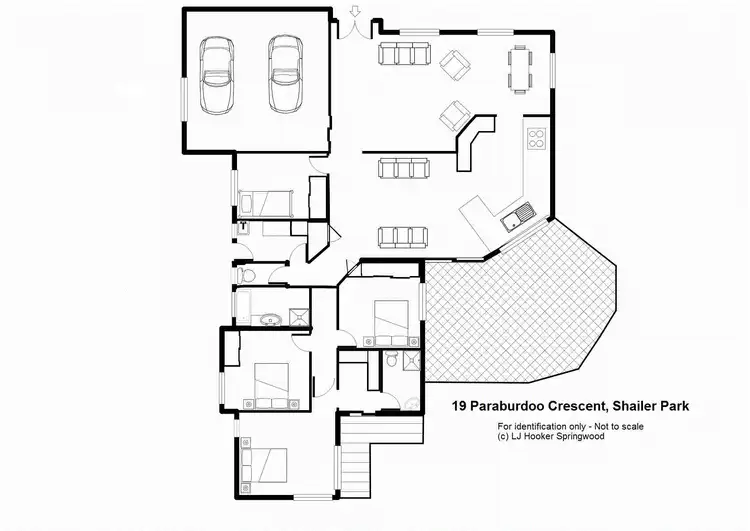 Floorplan of Homely house listing, 19 Paraburdoo Crescent, Shailer Park QLD 4128