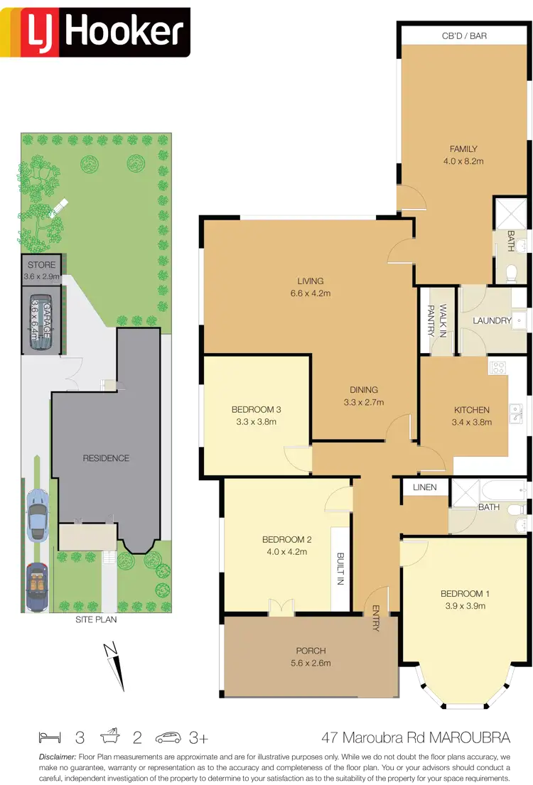 Floorplan of Homely house listing, 47 Maroubra Road, Maroubra NSW 2035